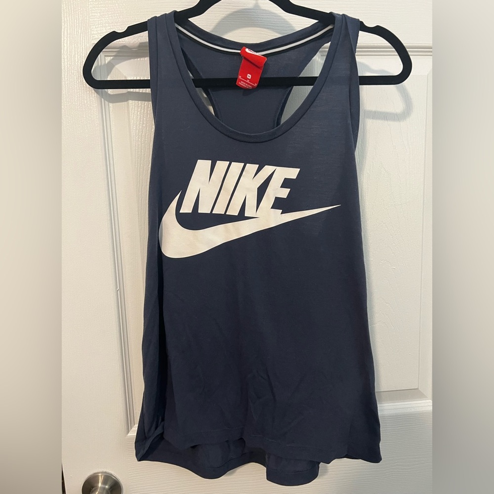 Blue Nike Tank Top